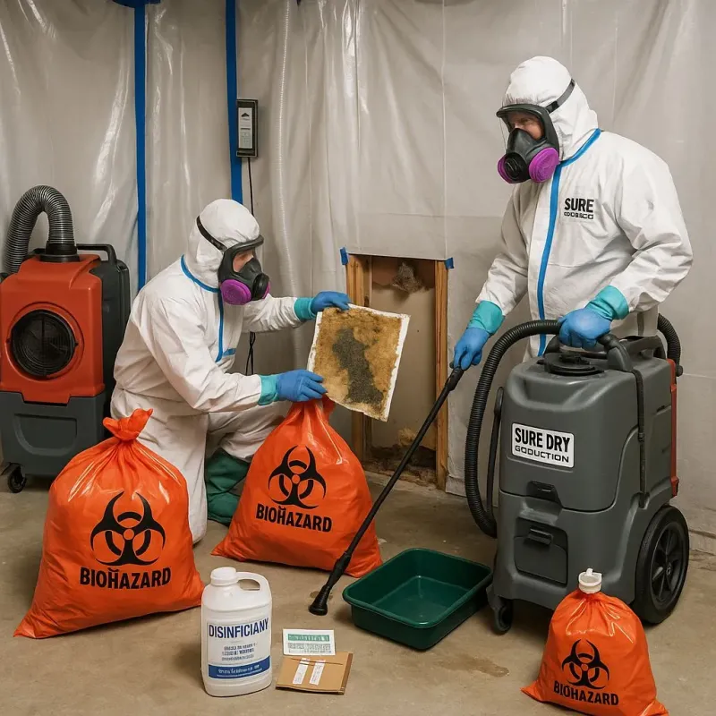 Contaminated Water Handling Protocols process in Mount Cobb, PA